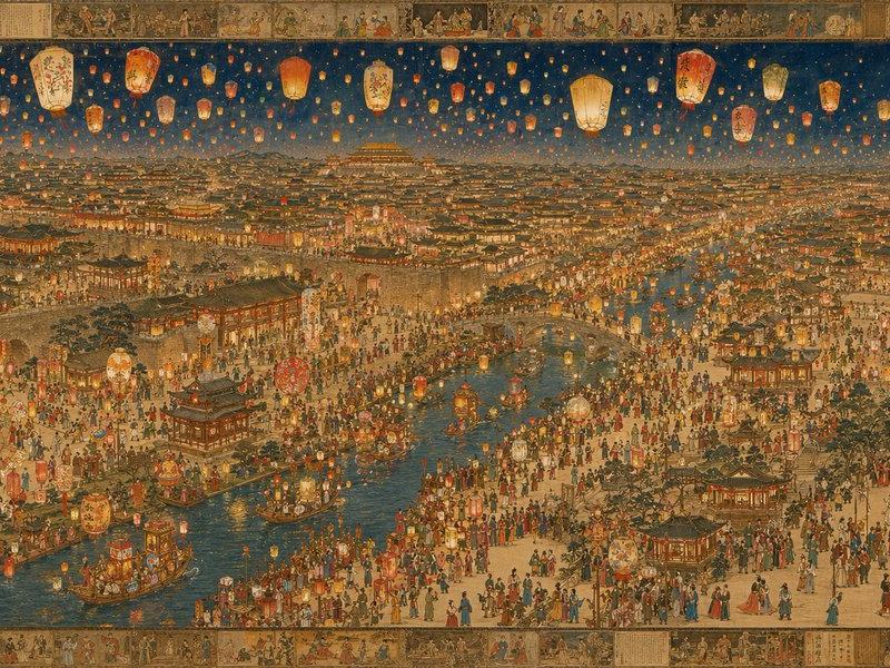 Tang Chang'an Lantern: GPT Image 2 prompt