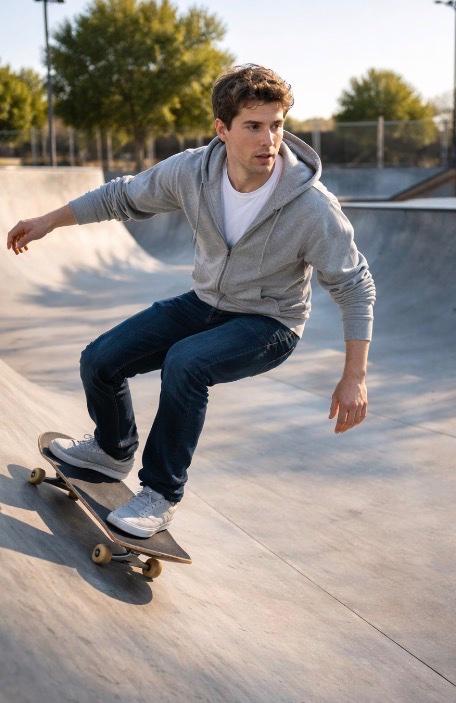 Sam Altman skatepark photo: GPT Image 2 prompt