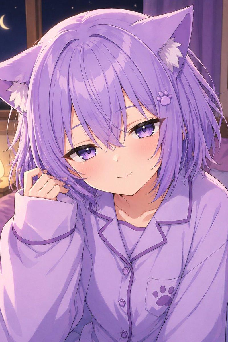 Anime bedroom VTuber portrait: GPT Image 2 prompt