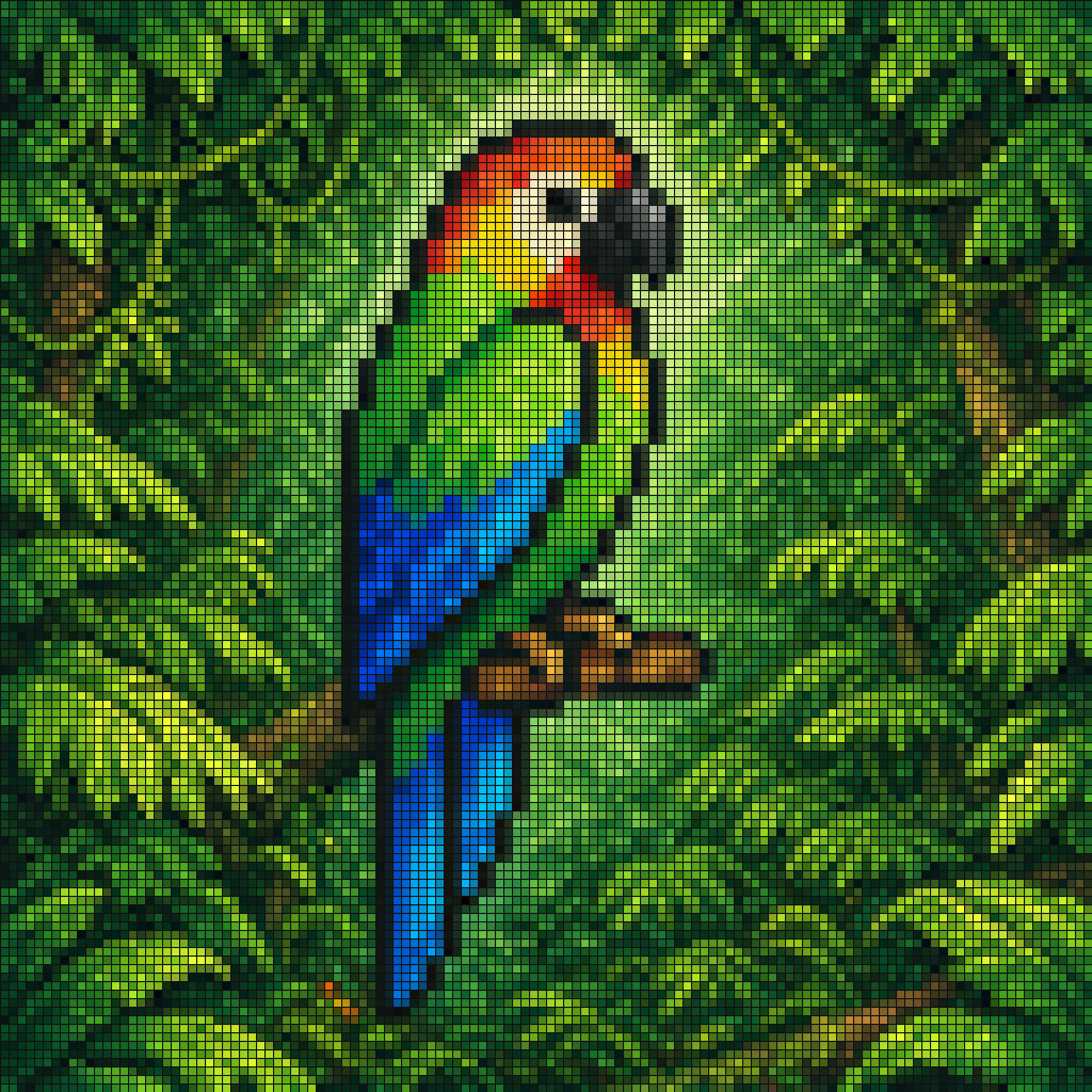 Vibrant pixel: GPT Image 2 prompt