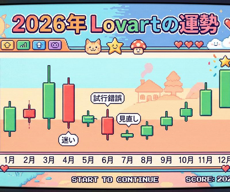 2026年Lovart运势超任像素风可爱图表