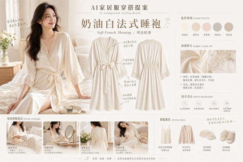 AI家居服品牌提案板设计提示词