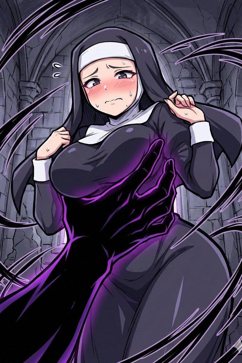 皎洁月光下伫立的唯美少女身影
