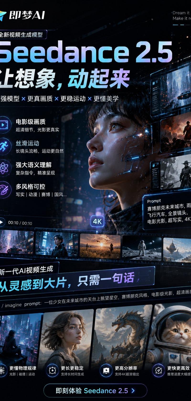 品牌视觉识别与广告创意KV海报生成器