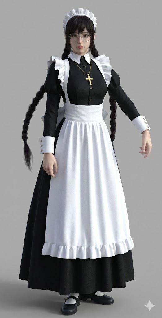 打破次元壁:还原动漫服饰的精致3DCG美女