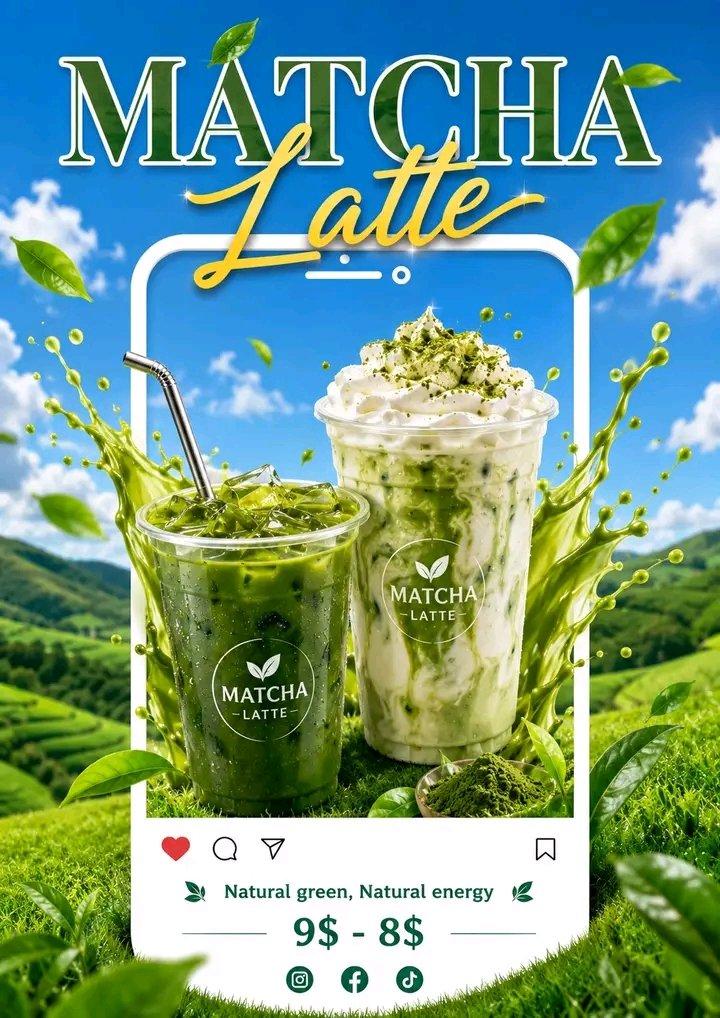 活力波普风格青柠味柠檬水广告海报