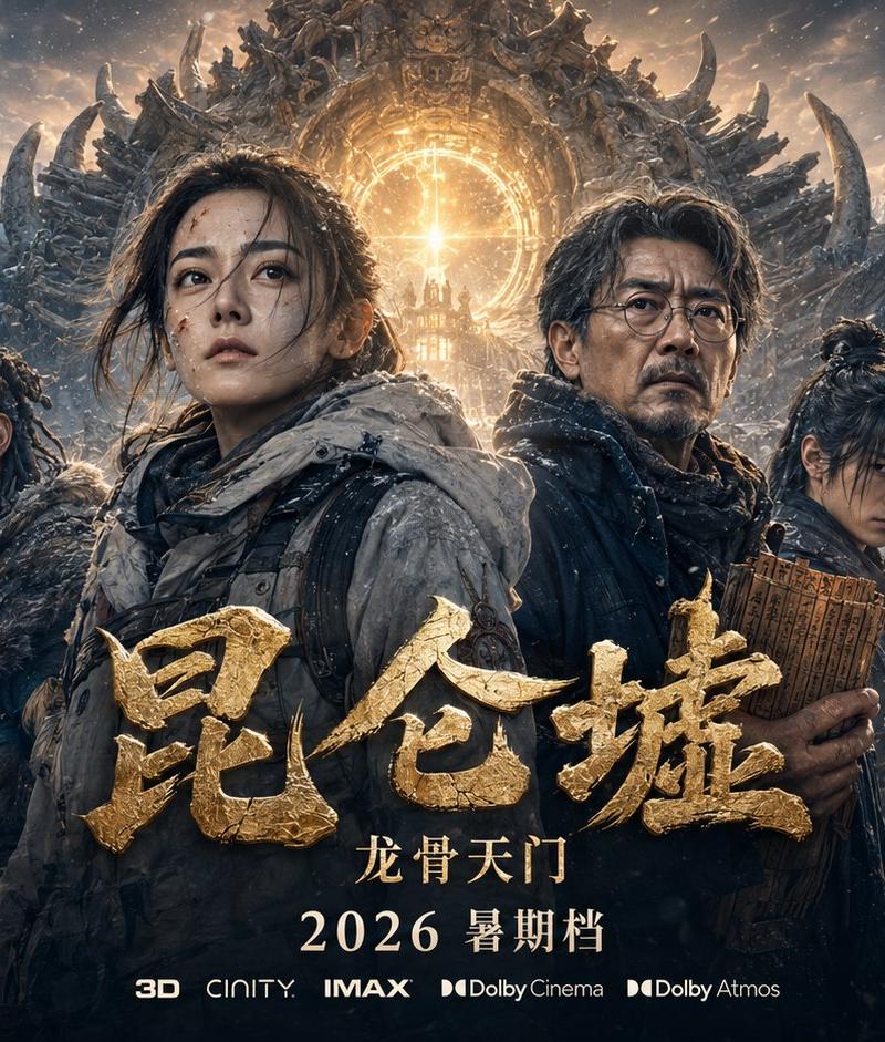 中国奇幻冒险商业大片电影海报宣发主视觉