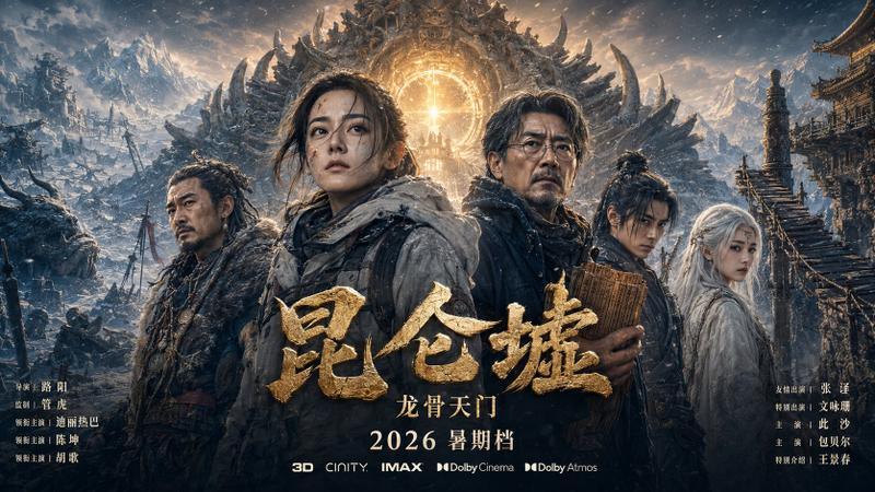 中国奇幻冒险商业大片电影海报宣发主视觉