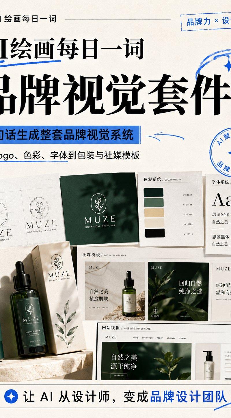现代高级品牌全套视觉系统设计手册