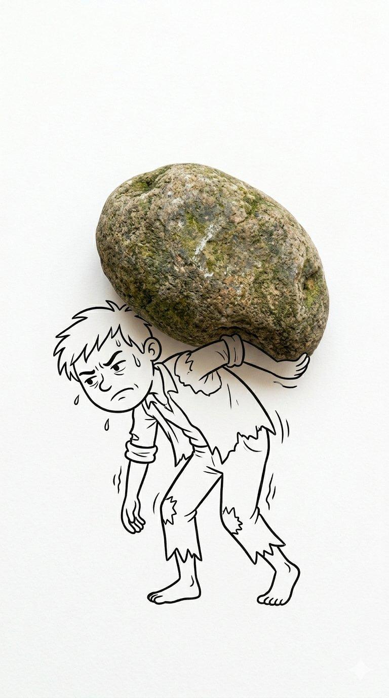 创意实物与手绘简笔画融合摄影