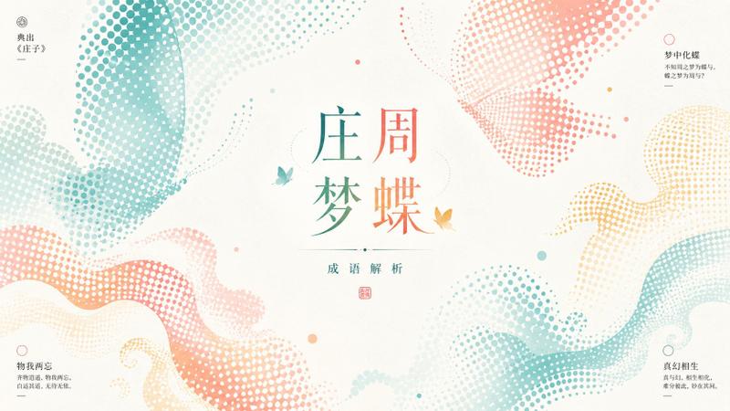 杯水车薪明亮清透半调网点图形设计