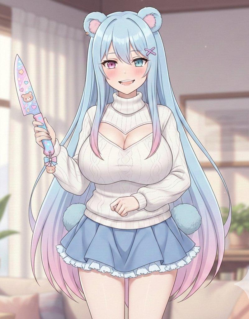 微笑递上蛋糕的致命病娇少女