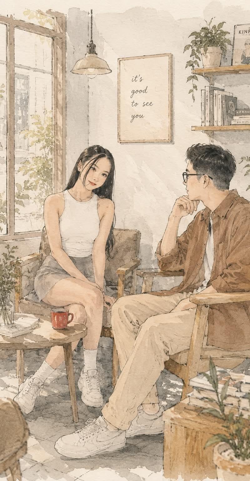 精致日系生活方式插画