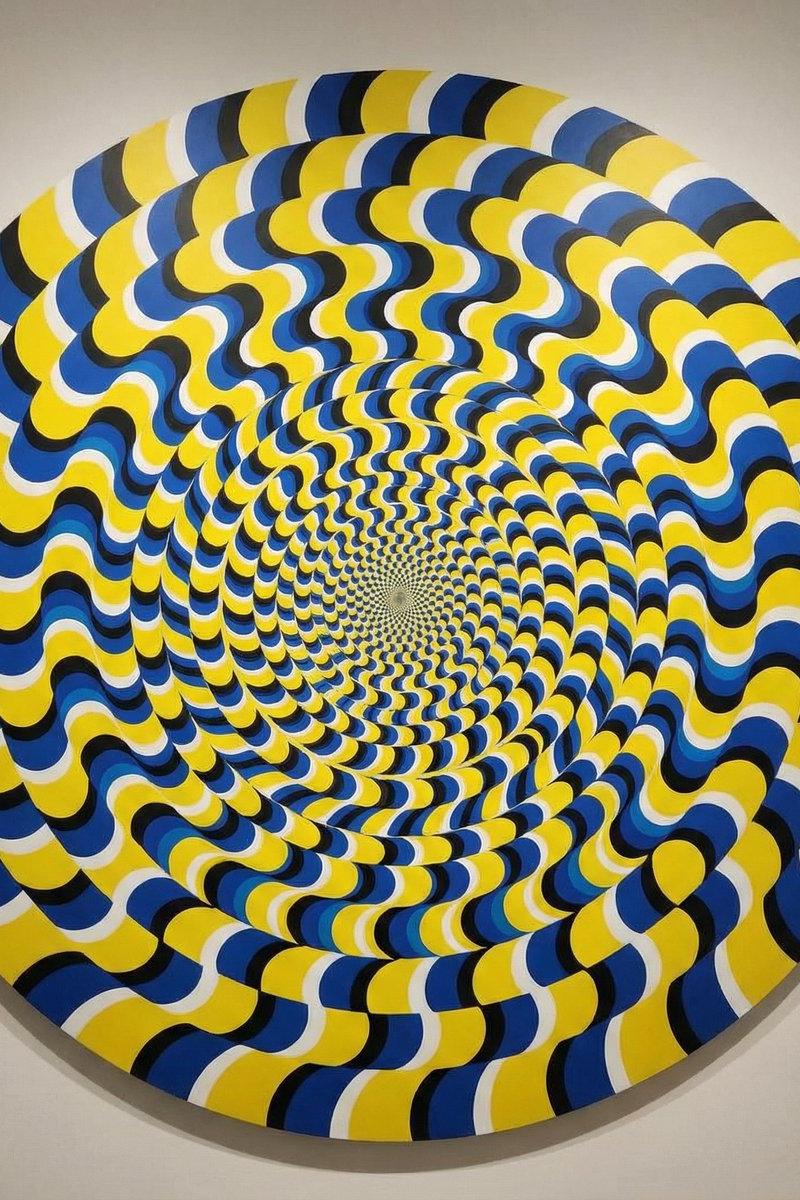 令人眩晕的旋转运动视错觉