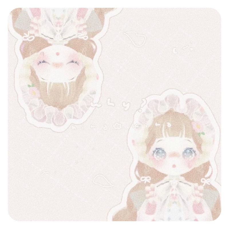 眼眸中闪烁着璀璨星光的梦幻少女
