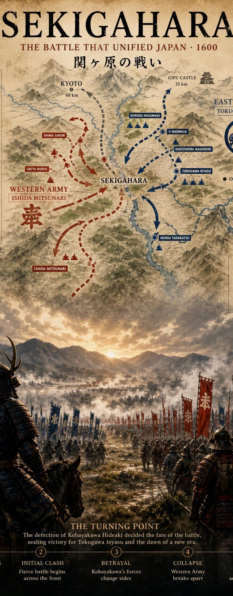 史诗感复古水彩历史插画海报生成