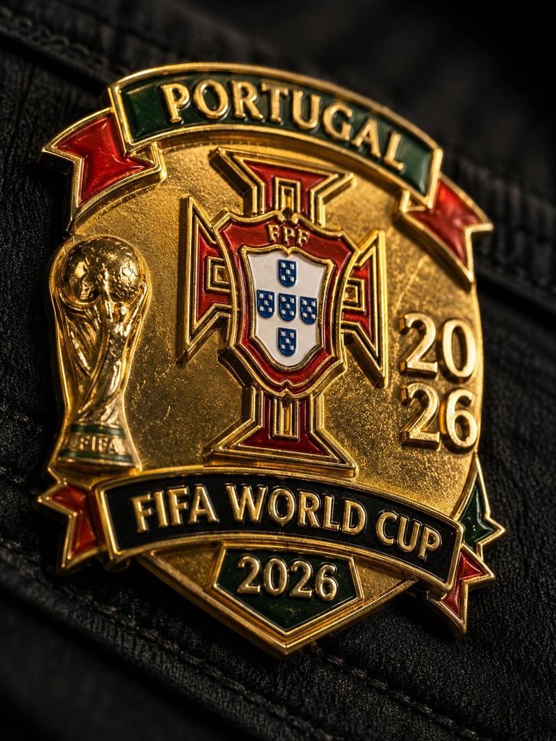 2026年世界杯球队纪念珐琅徽章