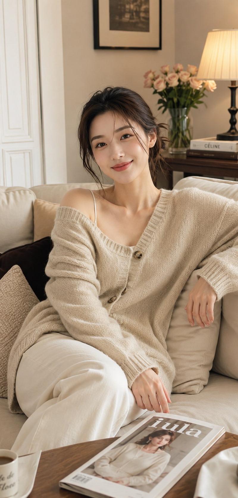 法式慵懒风高级感女性生活写真
