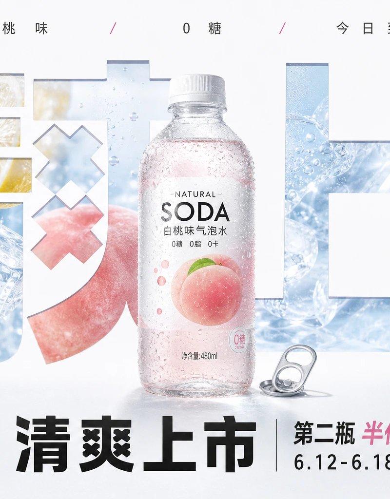 毕业季文字景观视觉海报