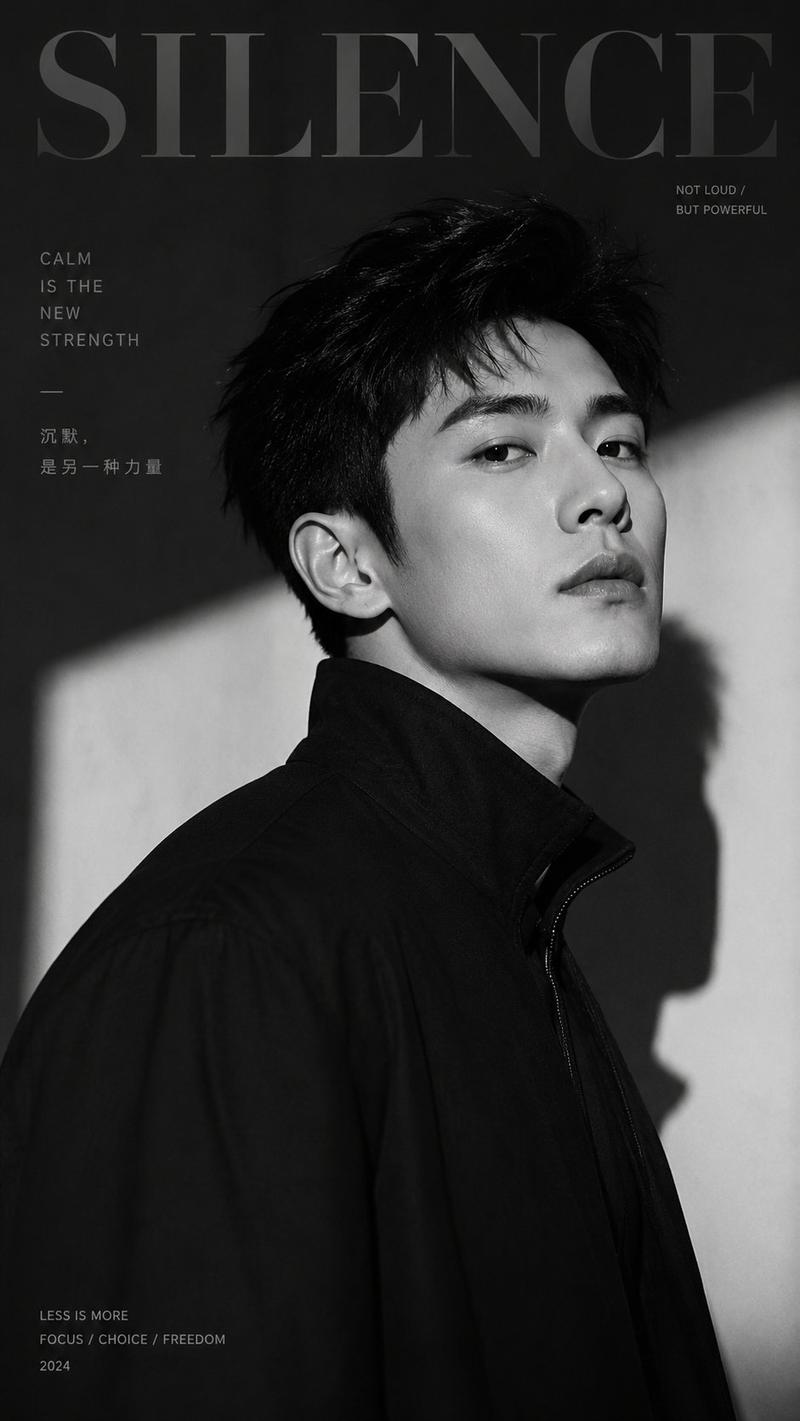 高级男性魅力商业视觉人像大片