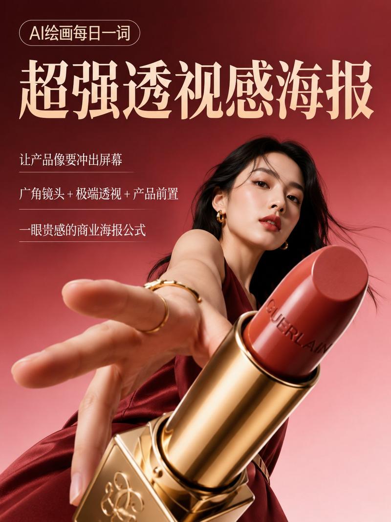超强空间透视感商业海报生成指南