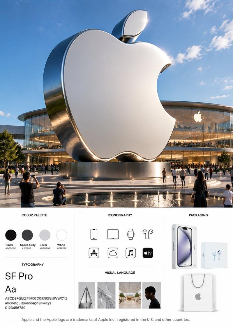 超巨型品牌标志4D地标建筑