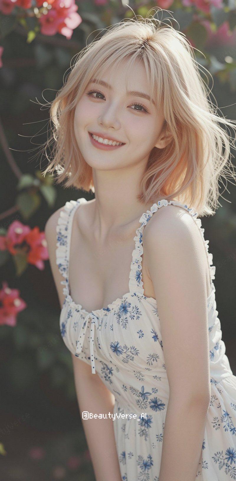超写实阳光花园日本美女写真