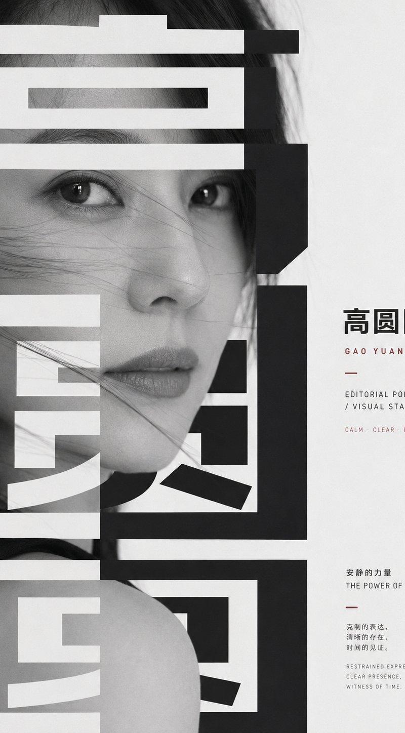 莫文蔚强图形编辑感排版影像