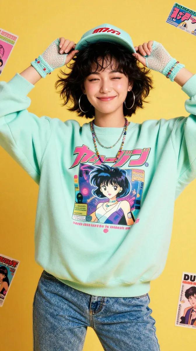 日系原宿风可爱少女时尚摄影