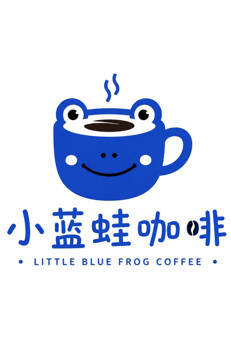 极简萌系符号风格品牌Logo提示词