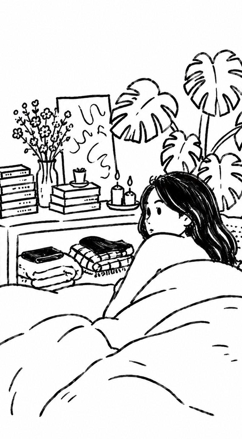 极简手绘涂鸦插画风格