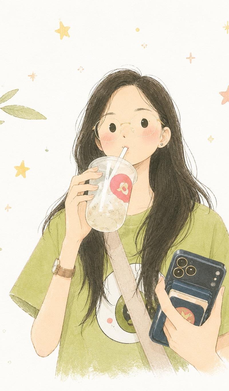 北欧极简风手绘儿童绘本插画
