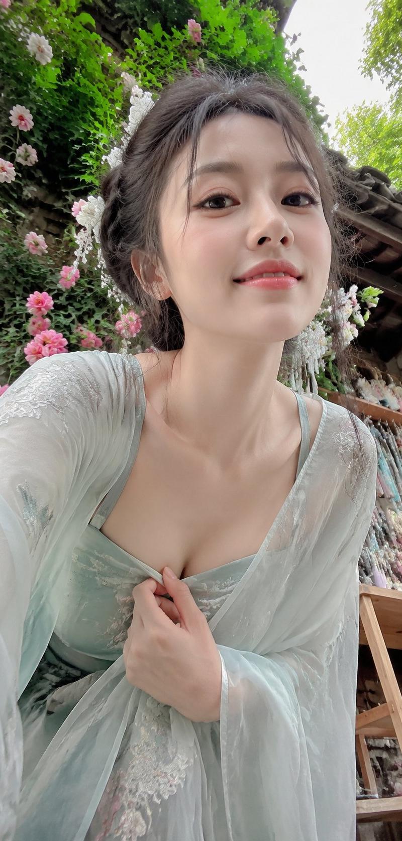 手机视角古风真实人像摄影