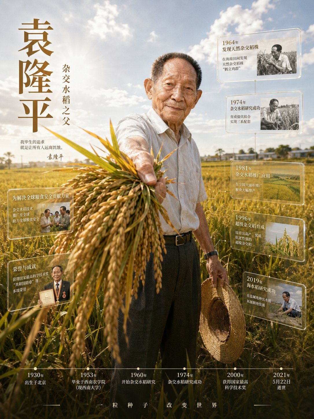 现代人物3D立像档案海报