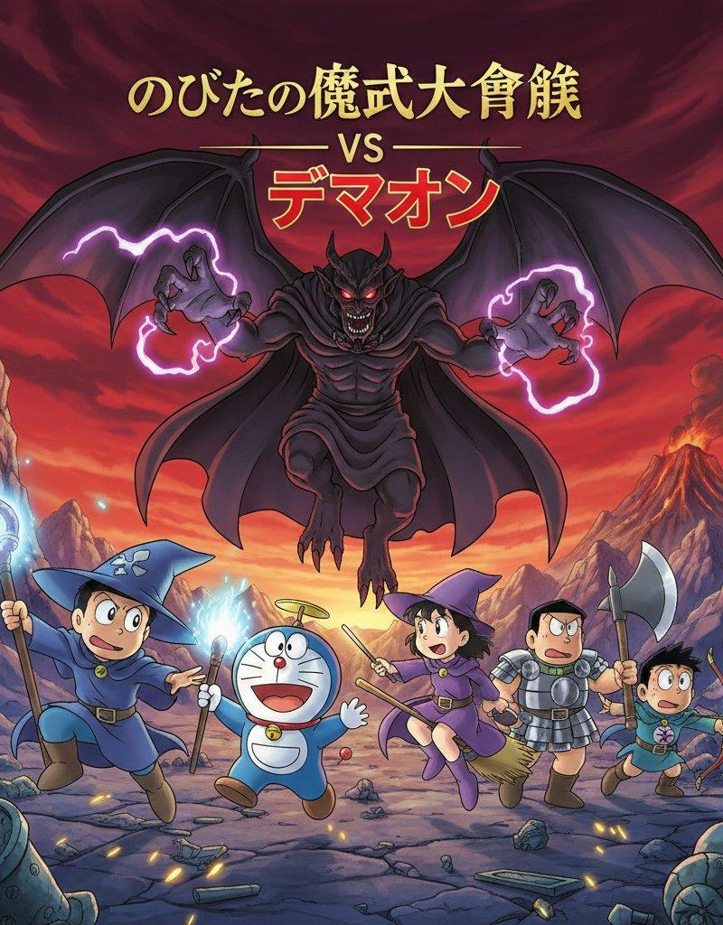 大雄勇闯幽暗魔界大激战