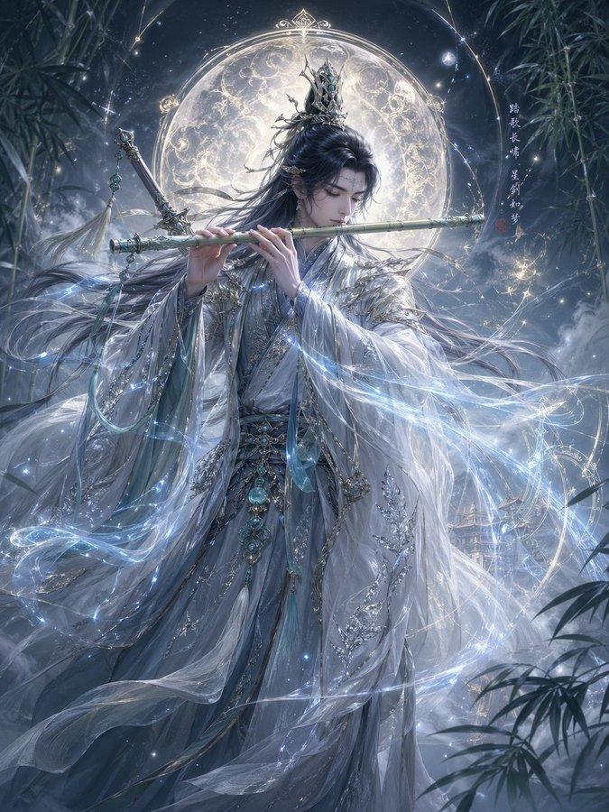 东方仙侠神话圣像概念原画