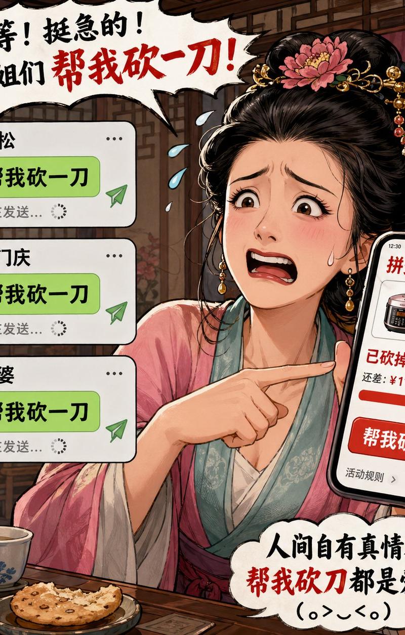 潘金莲群发拼多多砍一刀信息给武松西门庆