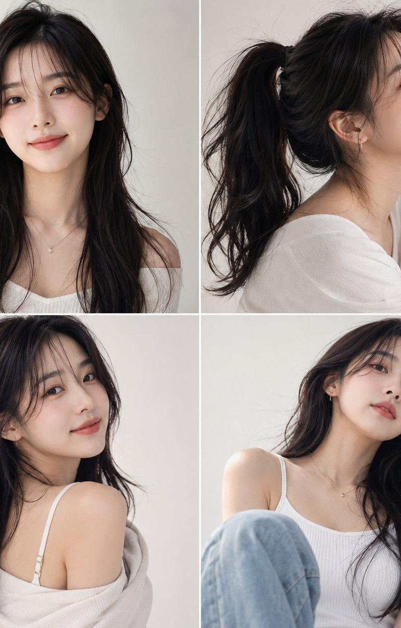 韩国清新唯美女性写真人像