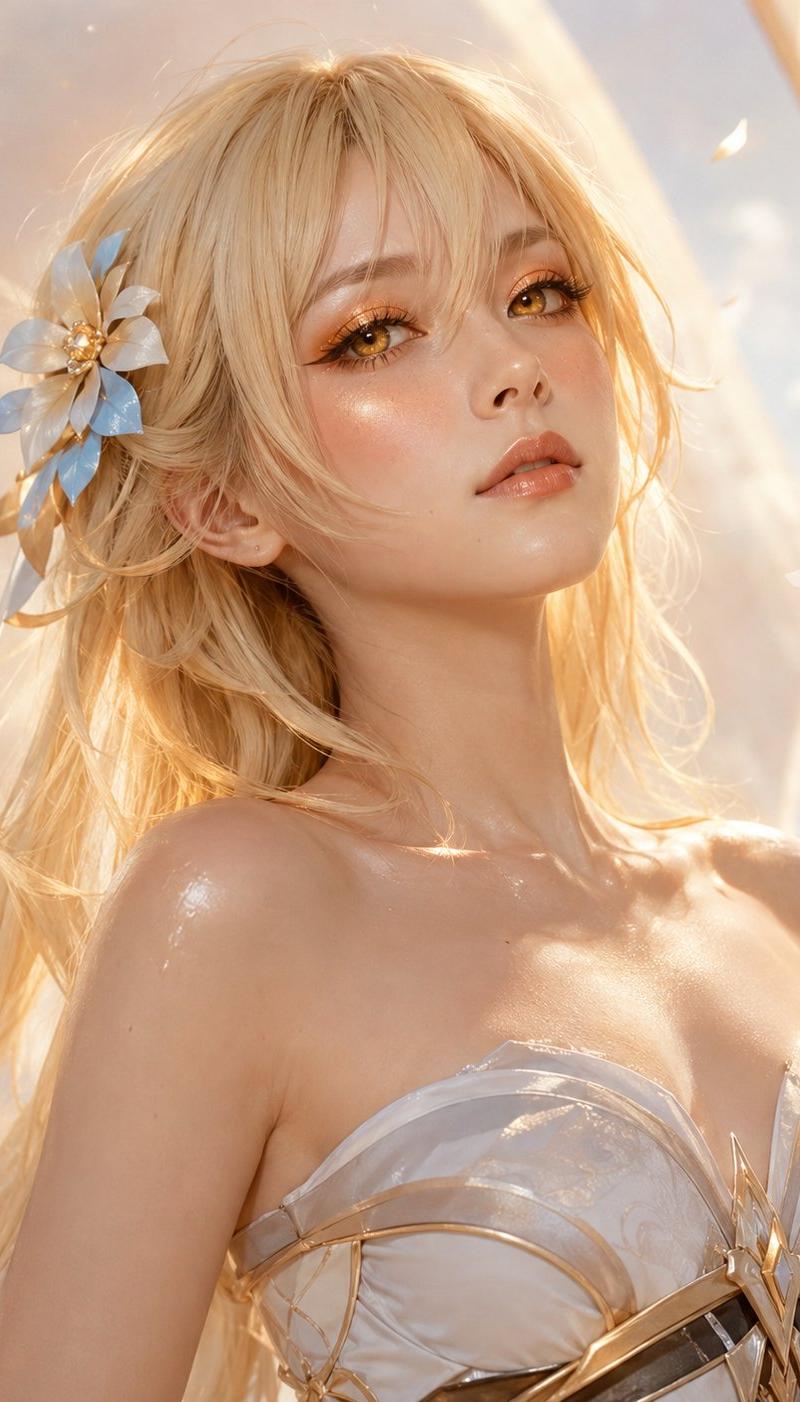 写实奢华美妆质感人像摄影