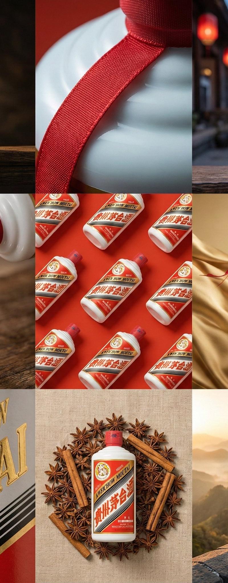 白酒品牌9宫格视觉分镜设计