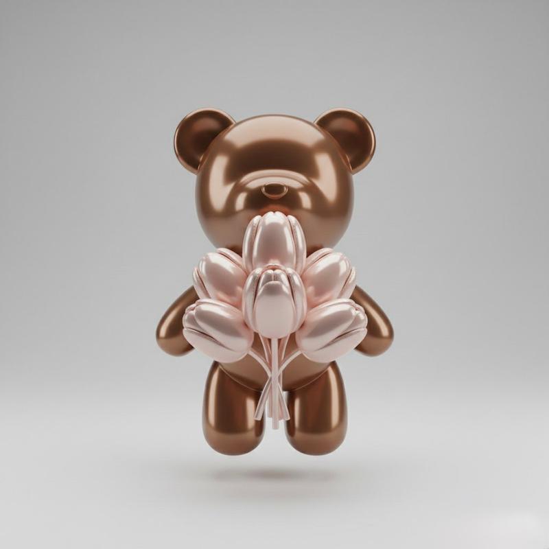 高级潮玩质感3D渲染