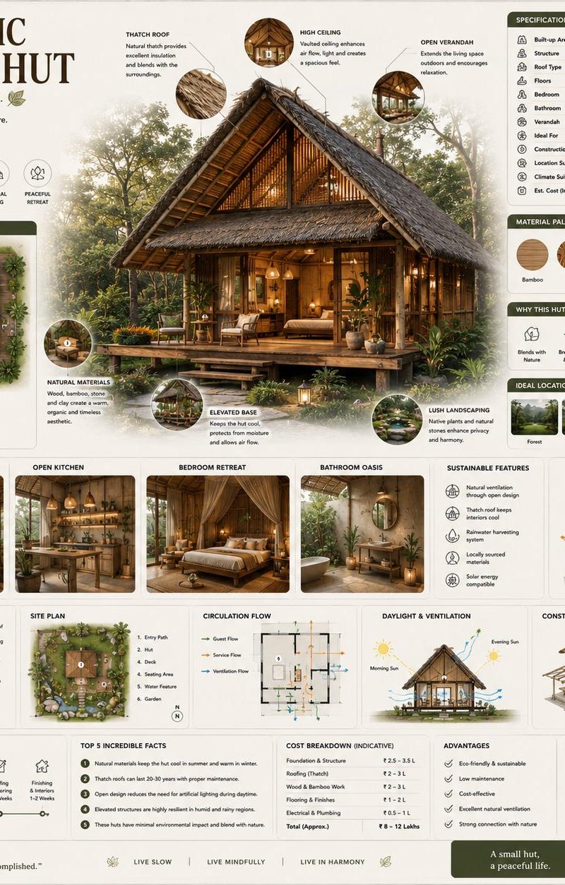 奢华生态木屋建筑设计百科参考图
