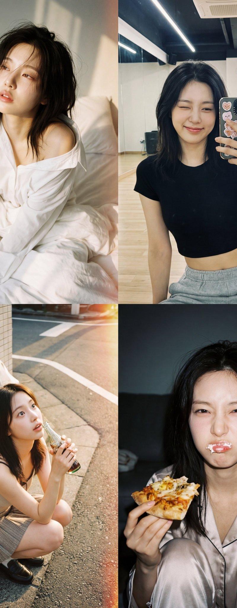 K-Pop视觉美学四宫格