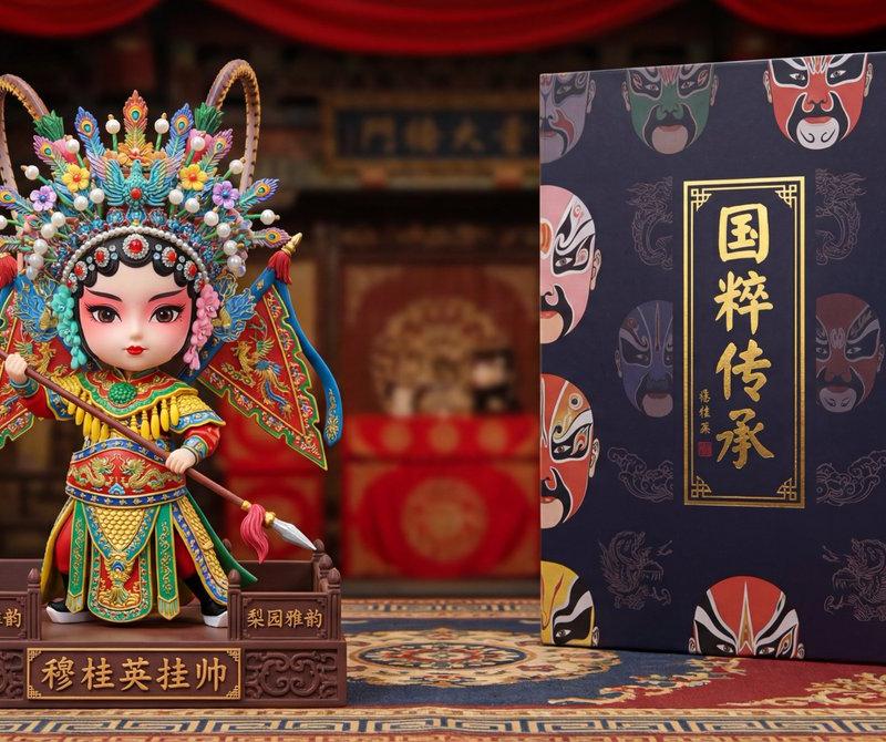 国粹戏曲定制手办-穆桂英挂帅