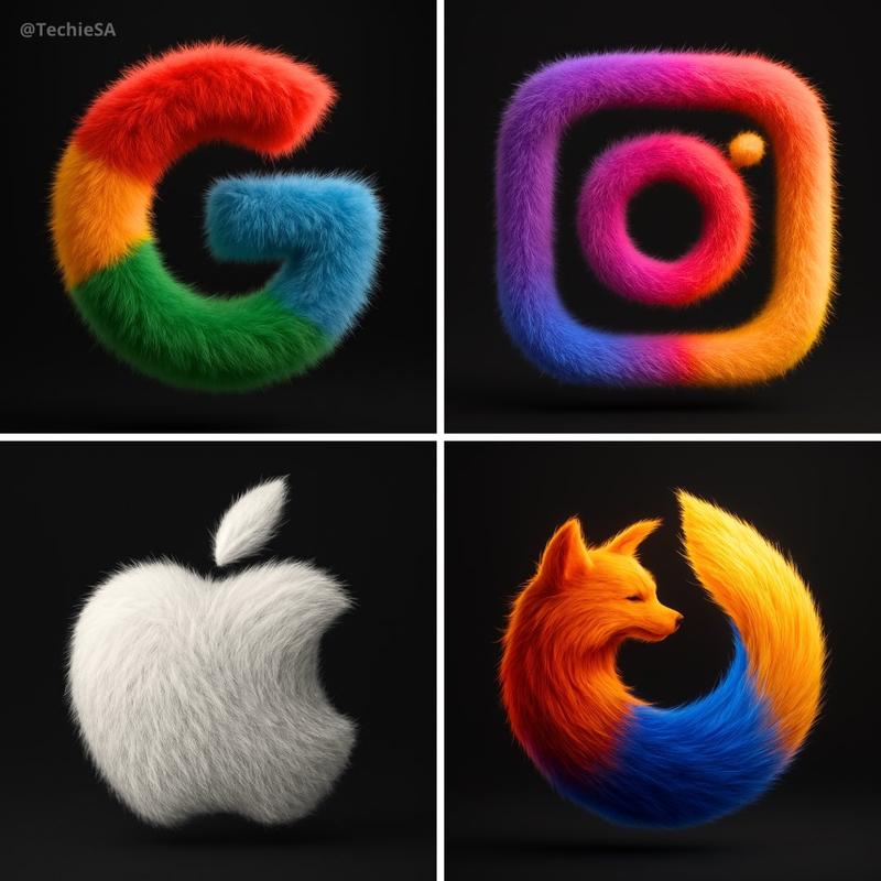 3D蓬松的物体
