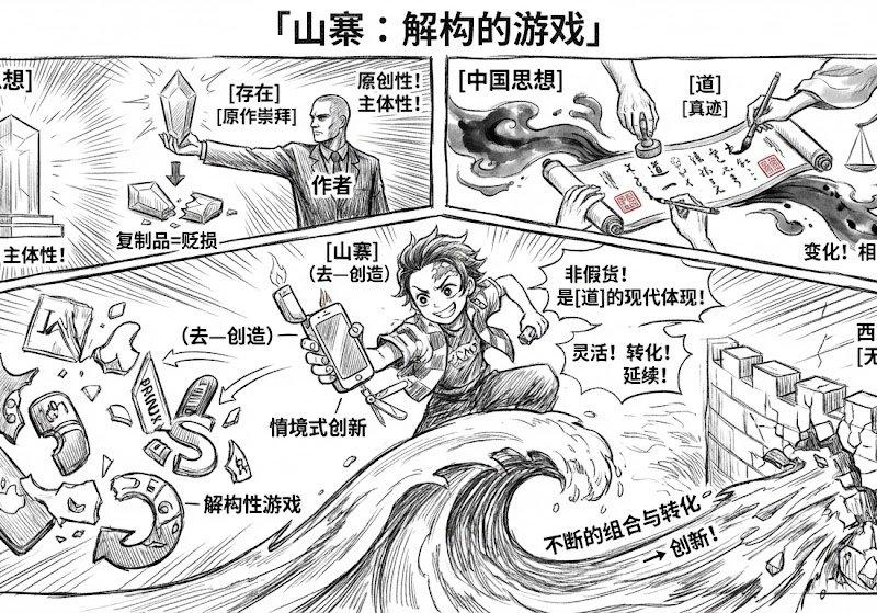 分格漫画手稿图