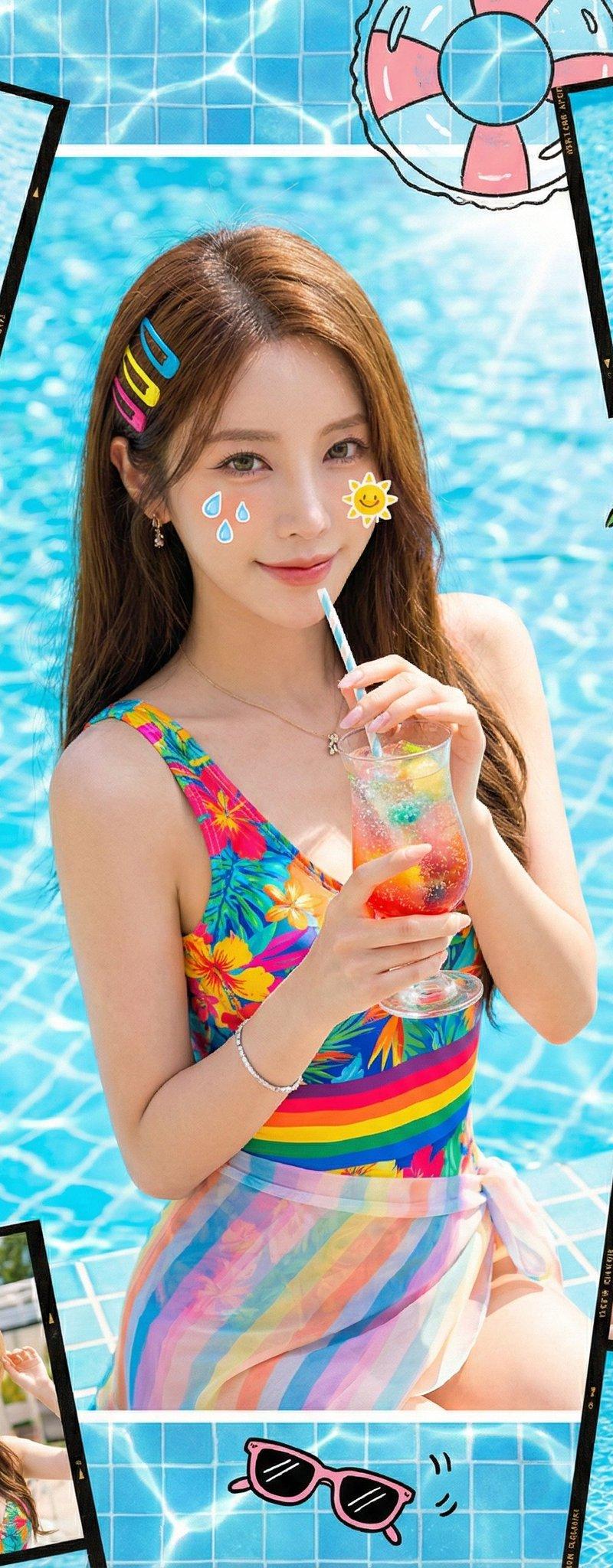 夏日多巴胺清新风格