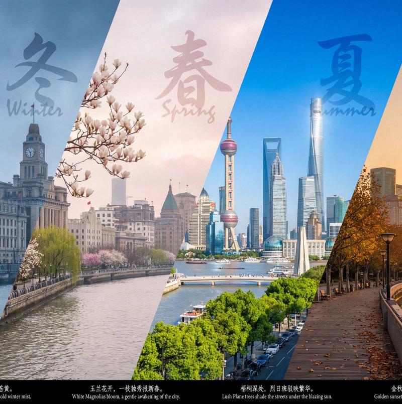 景点四季变化