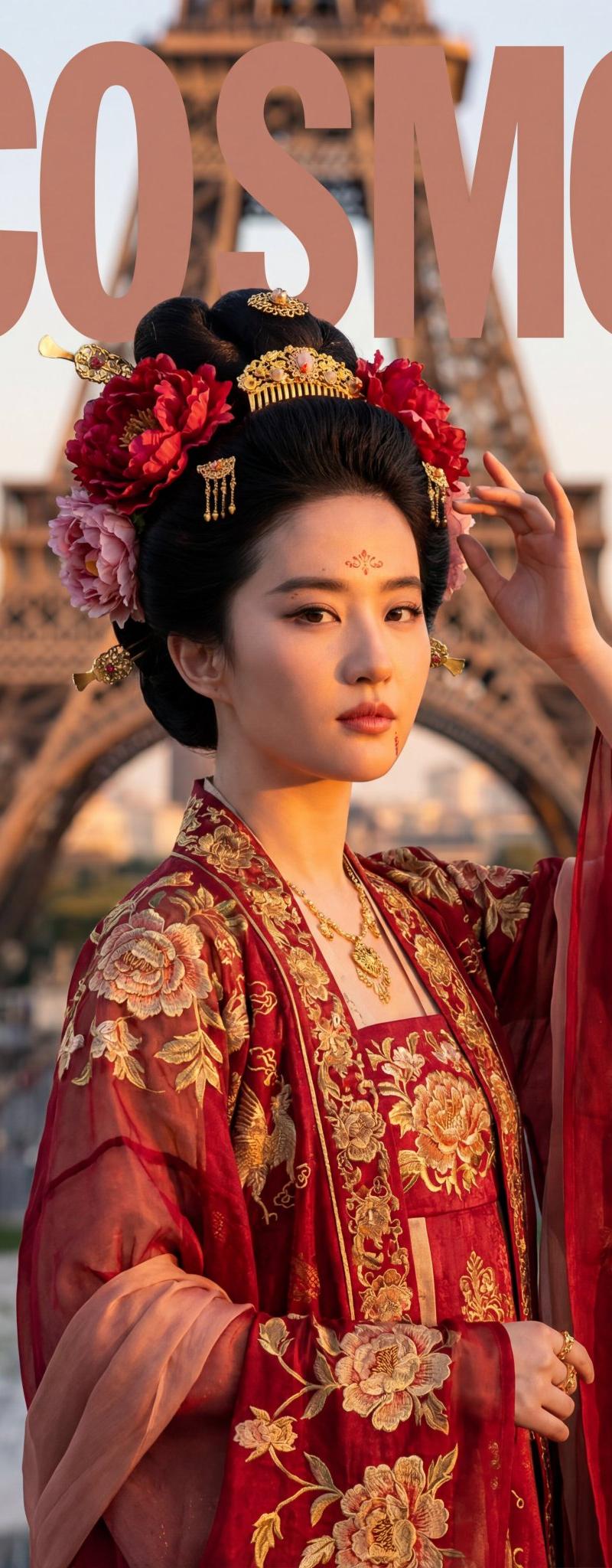 大唐盛世与巴黎写真照