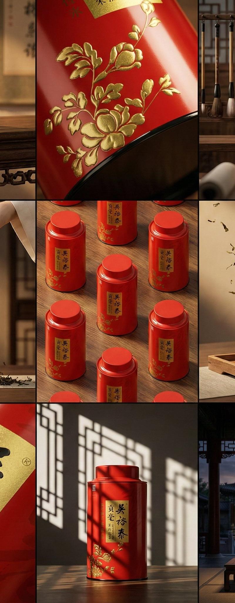 茶叶品牌9宫格视觉分镜设计